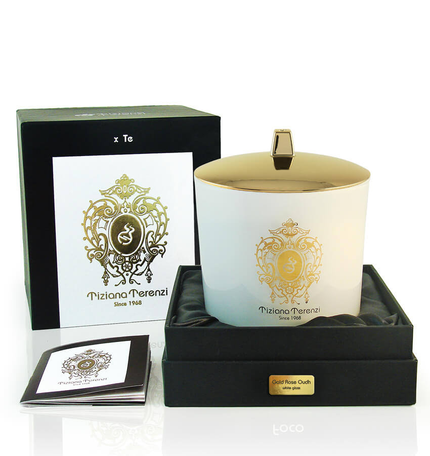 GOLD ROSE OUDH CANDLE - TIZIANA TERENZI